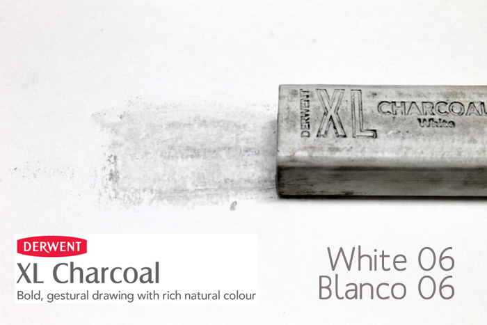 CARBONCILLO XL DERWENT WHITE BLANCO 06